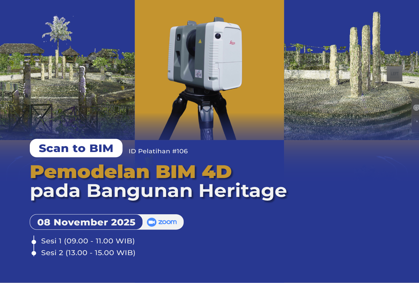 Haritage BIM, pemodelan BIM 3D pada bangunan Heritage