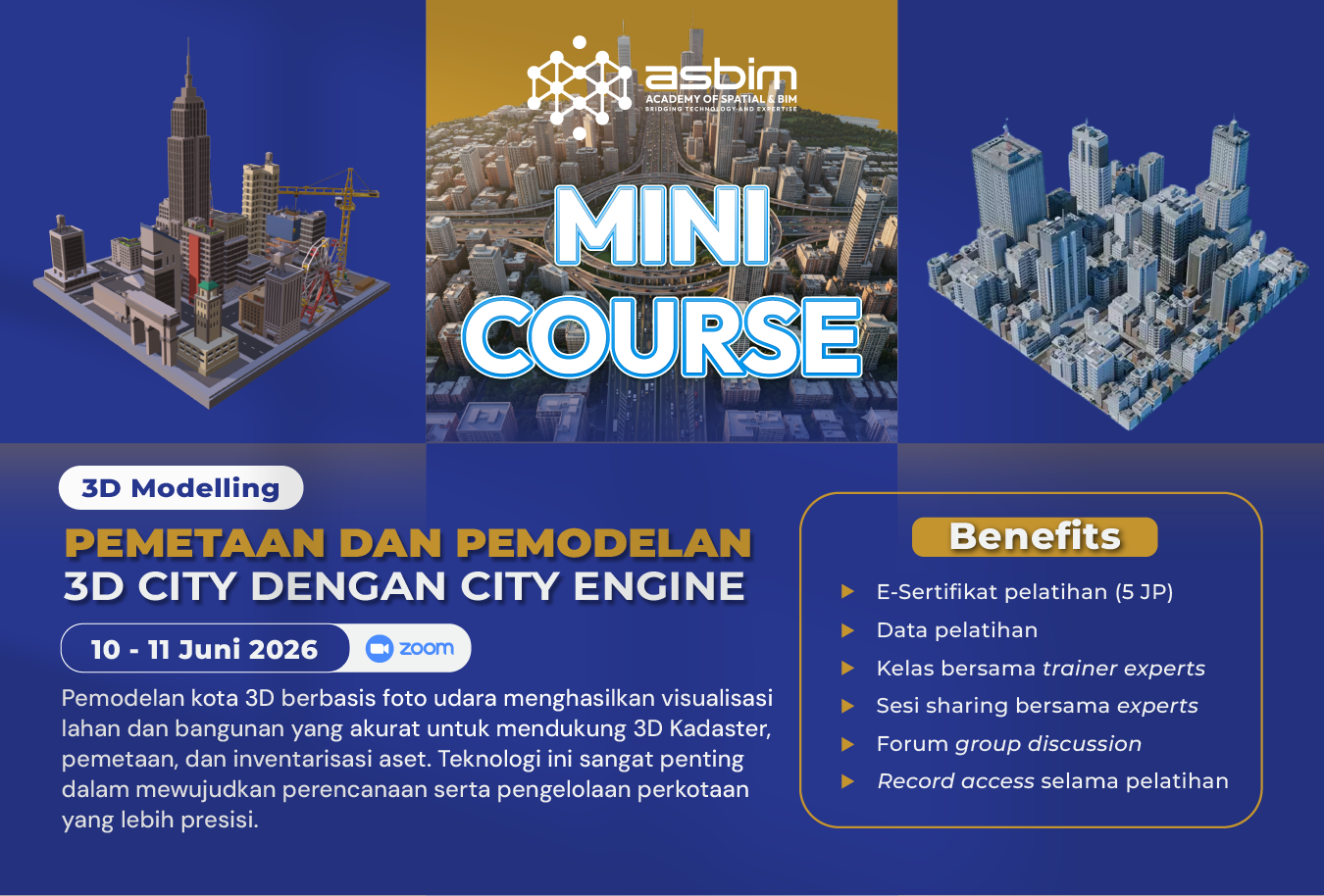Pemetaan dan Pemodelan 3D City dengan City Engine