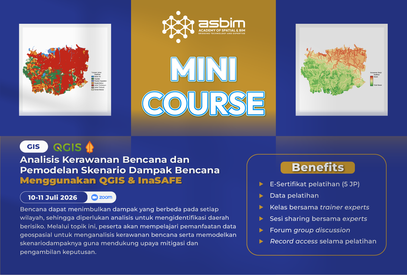 Analisis kerawanan bencana dan pemodelan skenario dampak bencana menggunakan QGIS dan InaSAFE