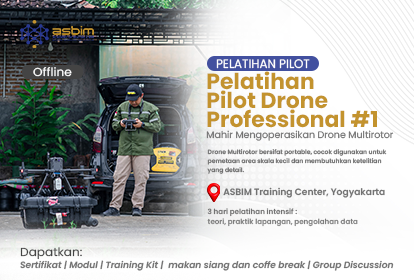 Pelatihan Pilot Drone Profesional Multirotor