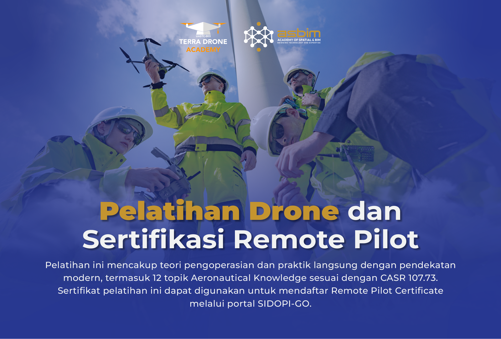 Pelatihan dan Sertifikasi Remote Pilot
