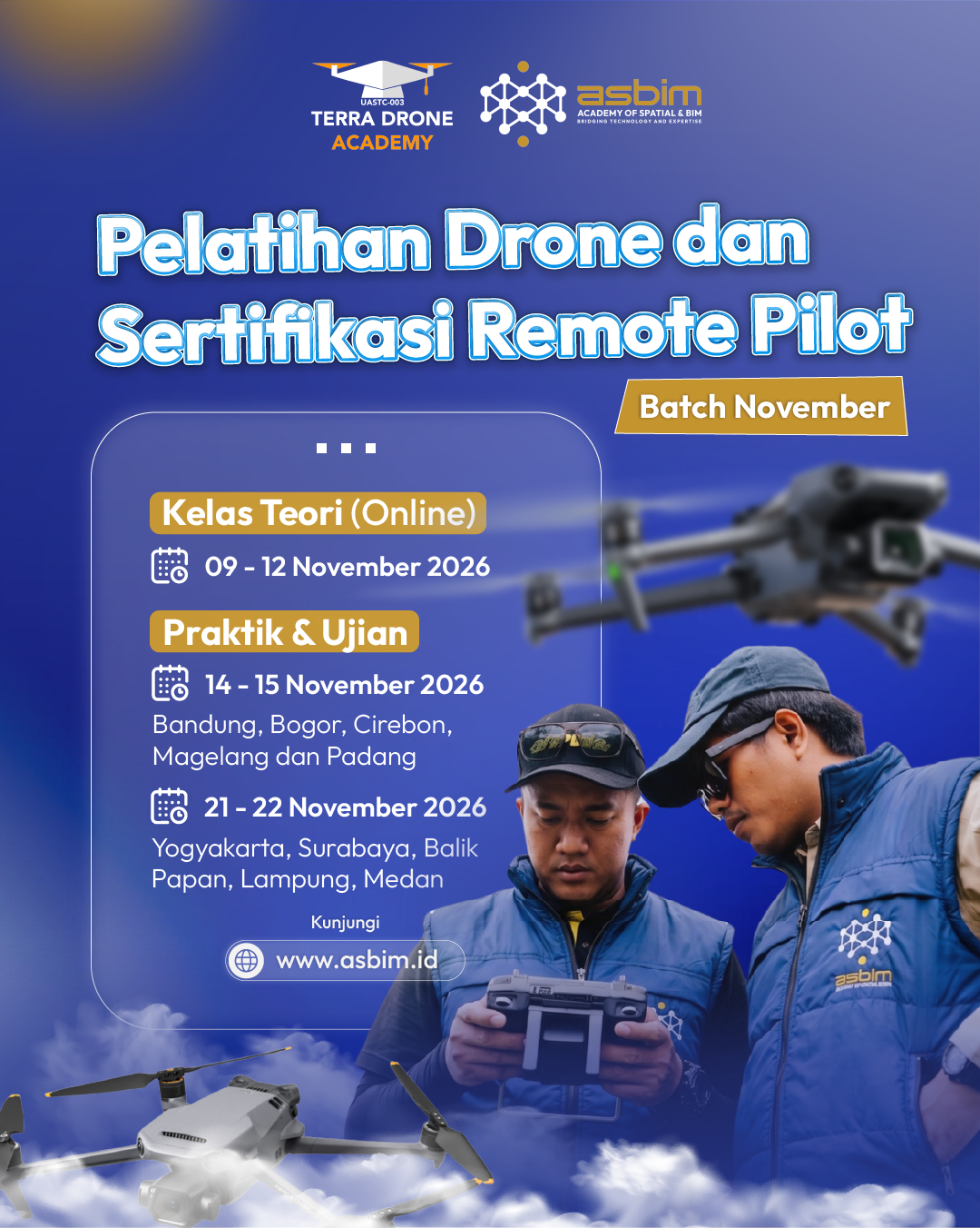 Refreshmen atau Perpanjangan Sertifikasi Remote Pilot