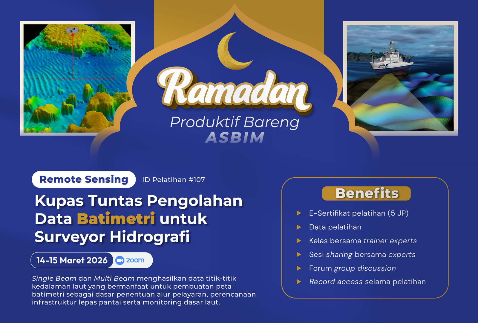 Kupas Tuntas Pengolahan Data Batimetri untuk Surveyor Hidrografi