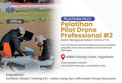 PEMETAAN  PROFESIONAL DENGAN DRONE VTOL
