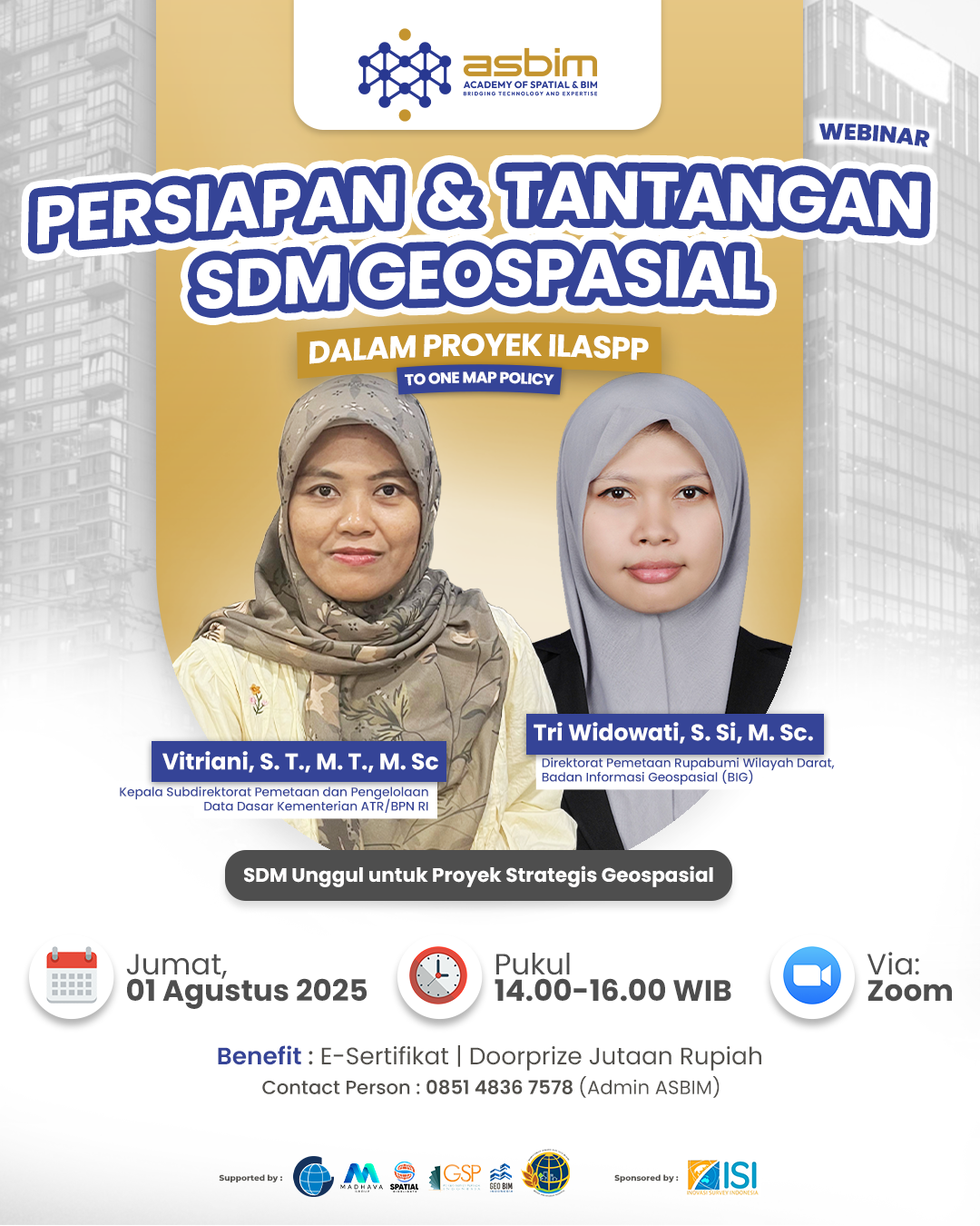 Persiapan dan Tantangan SDM Geospasial Dalam Mega Proyek ILASPP